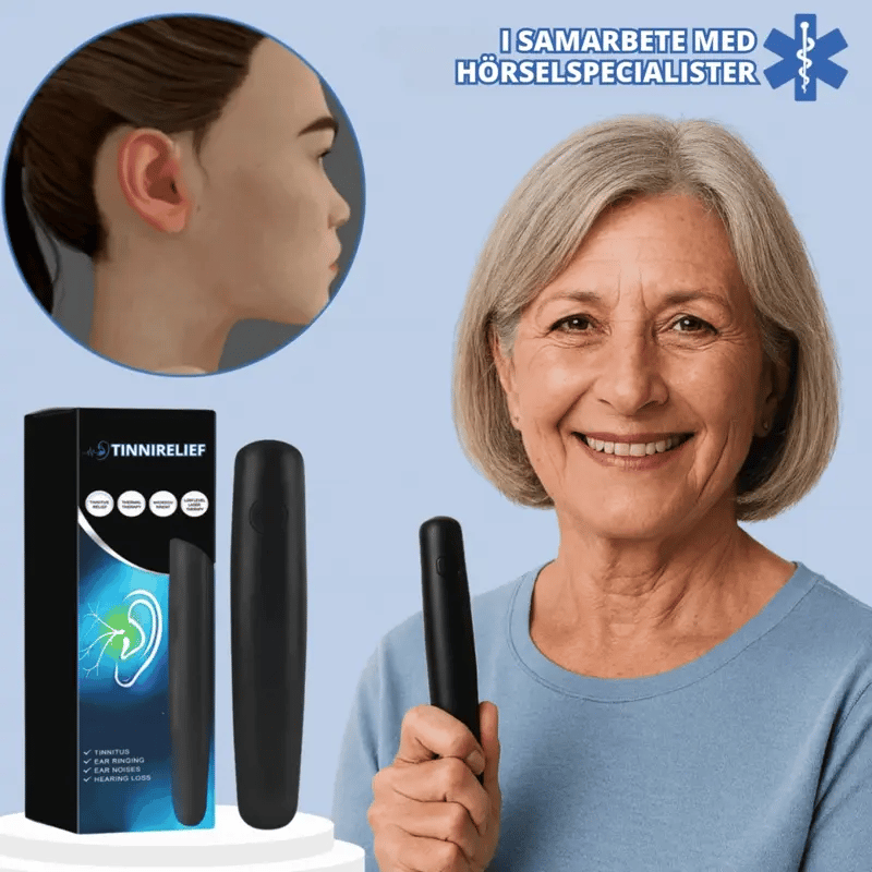 TinniRelief™ Tinnitusbehandlingspenna | Stoppa tinnitus för gott på 7 dagar