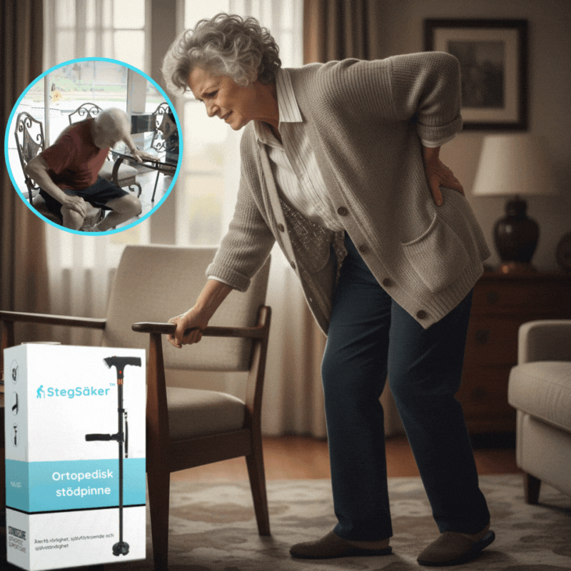 StepSafe™ Anti-Fall Stödstav | Känn dig trygg och stadig på benen, direkt!
