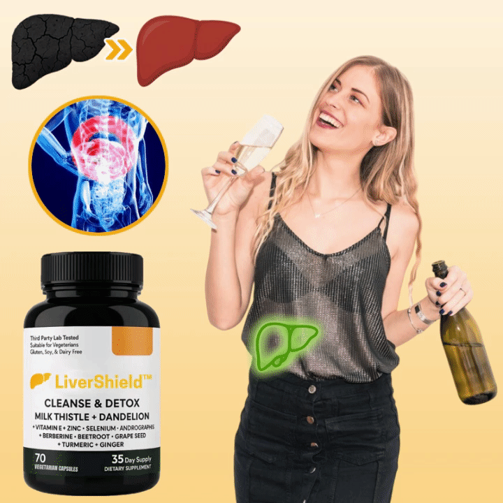 LiverShield™ | Förbättrar leverns hälsa och förbränner fett 3 gånger snabbare på 7 dagar