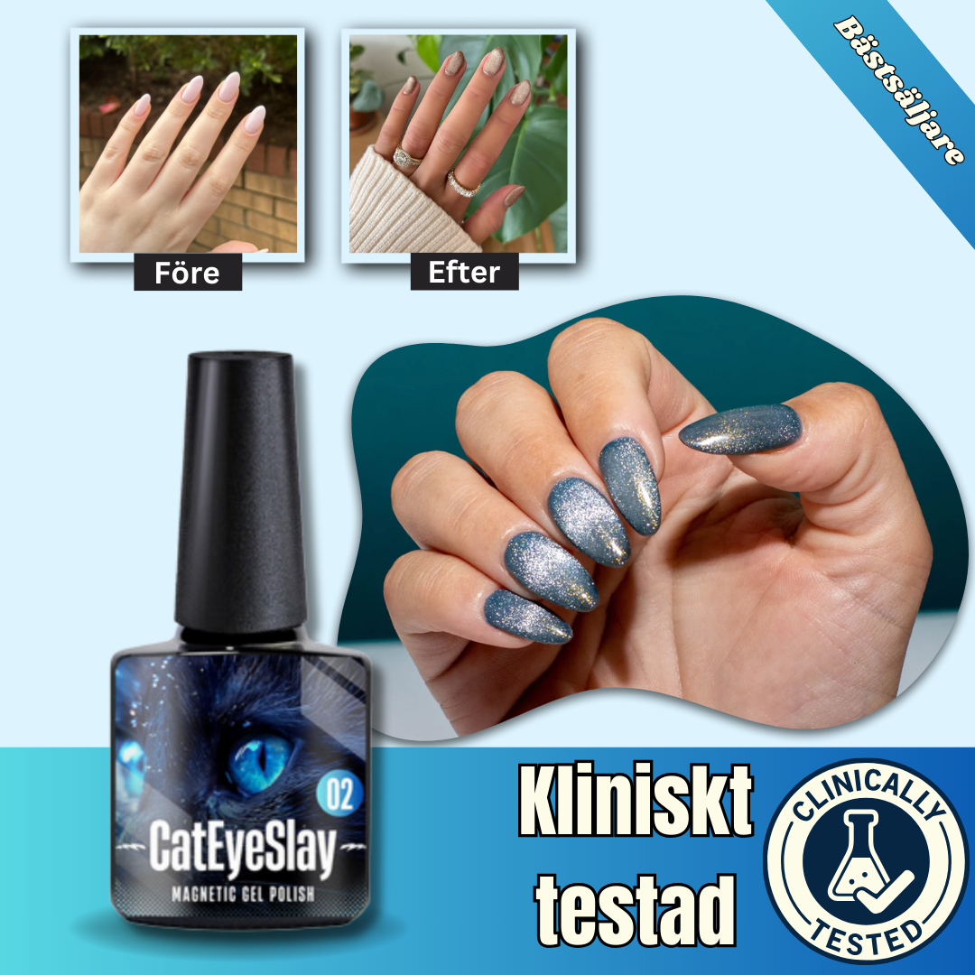 CatEyeSlay™ - Nagellack | Skapar fascinerande cat-eye-naglar på 10 minuter