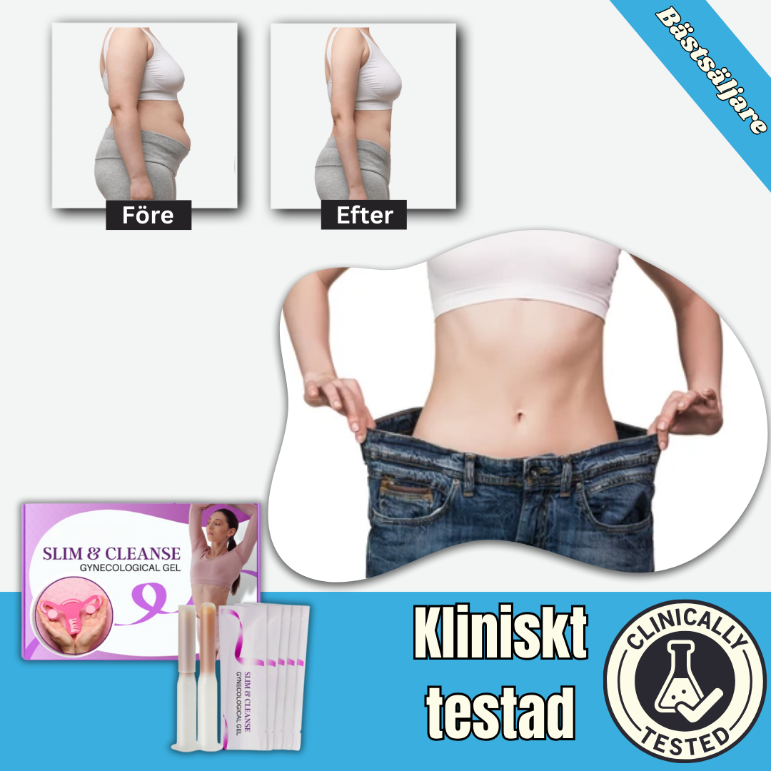 SlimCleanse™ - Gel | Lindrar vaginala besvär och ökar välbefinnandet på bara 10 dagar