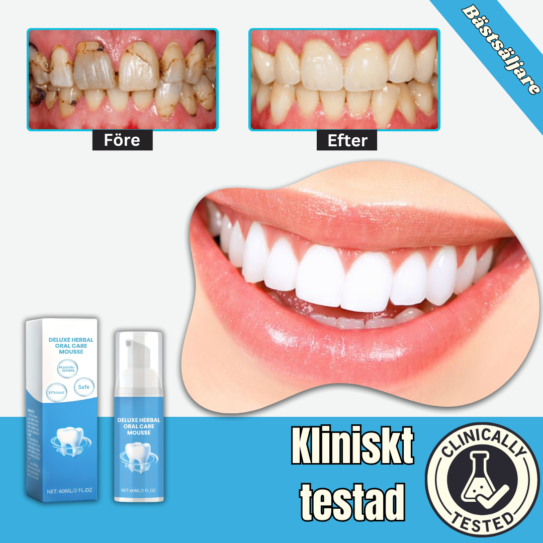OralPure™ – Munvård | Vita tänder och plackfri mun på 10 dagar