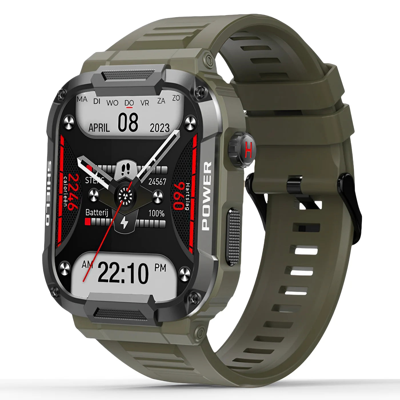 TimeShield™ - Ultra militär smart sportklocka | 35% Rabatt