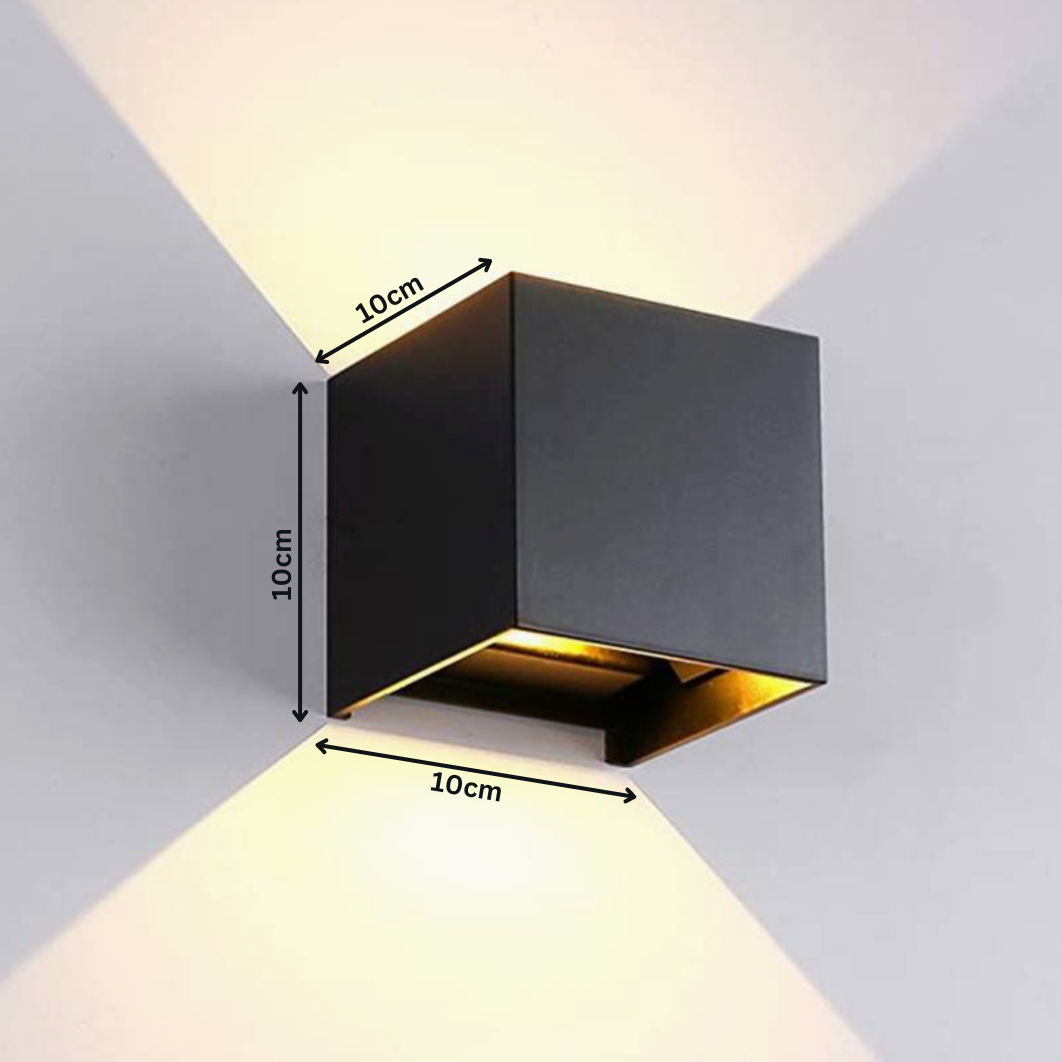 PrismGlo™ - LED-vägglampa med rörelsesensor