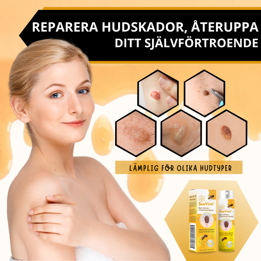 BeeVive™ | Ta bort vårtor inom 30 dagar och känn dig trygg
