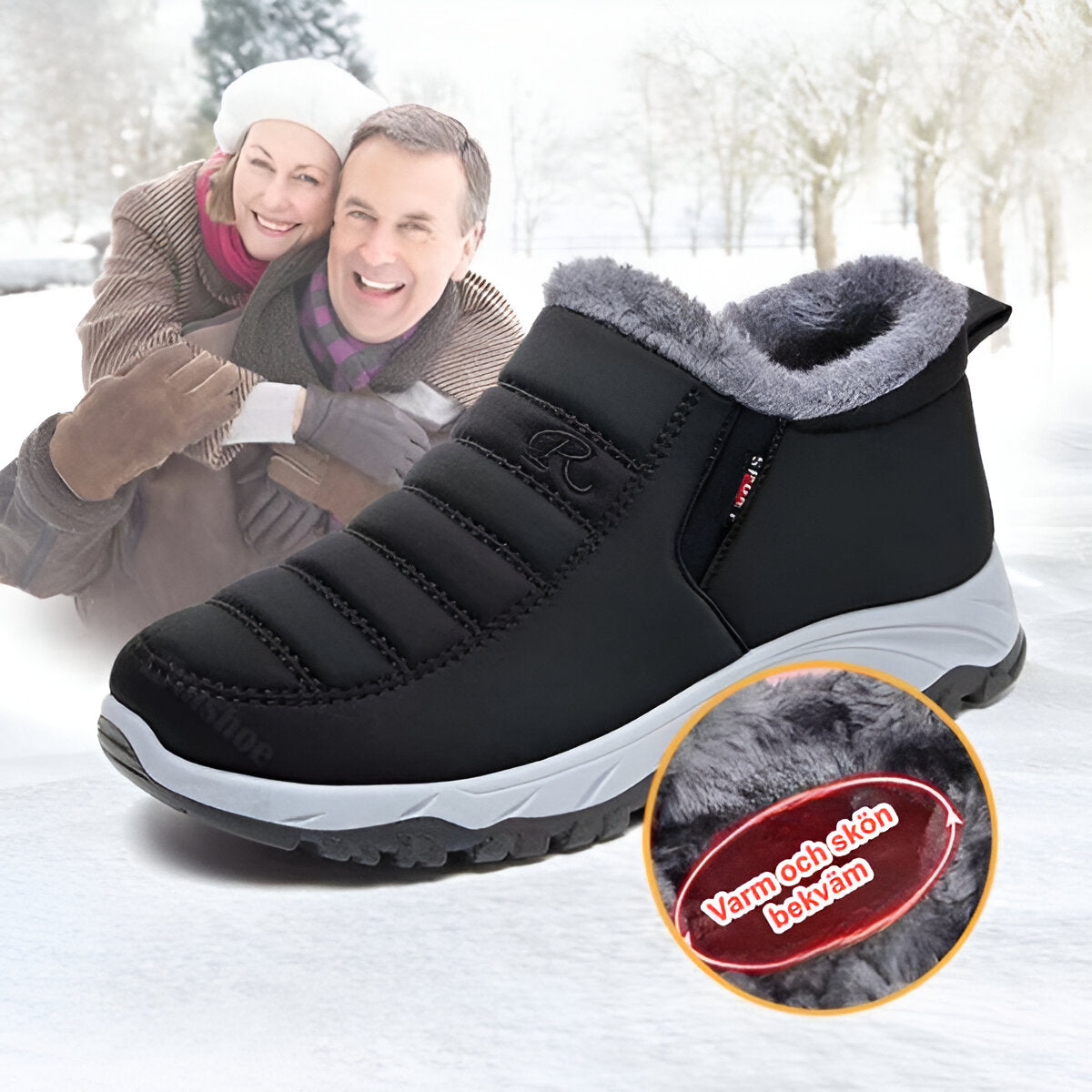 FrostFeet™ - Isolerade vinterskor för komfort utomhus | 49% Rabatt