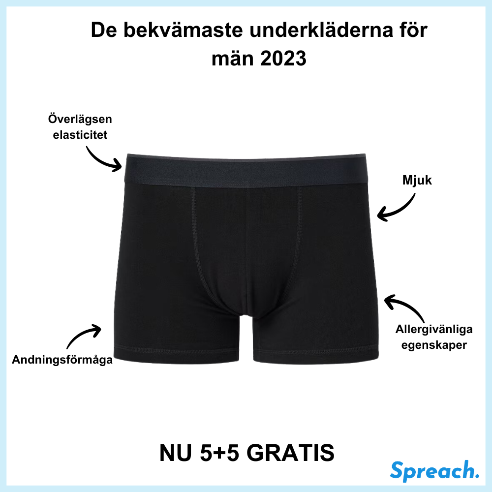 ZenForm™ - Boxerset i lyxig bomull för män | 5+5 GRATIS