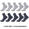 ZenSoles™ - Casual strumpor av bambufiber | 5+5 GRATIS