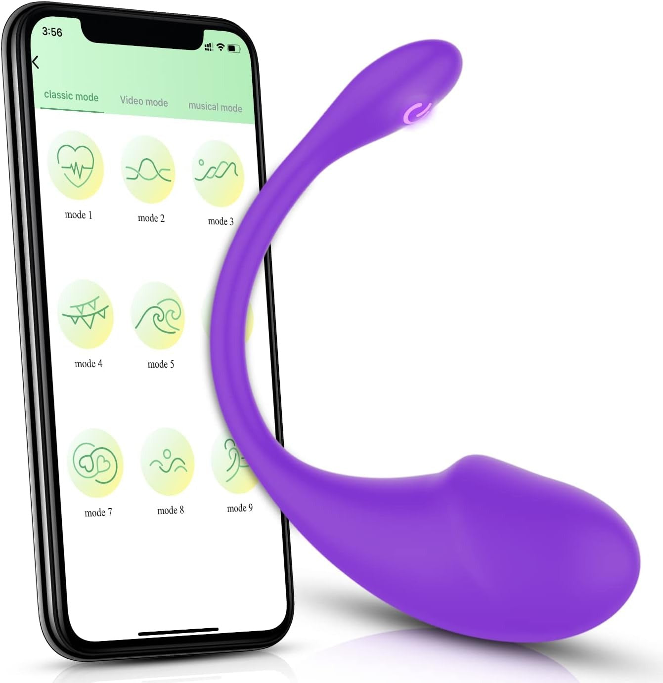 SensaWave™ - Trådlös Bluetooth-massagevibrator för kvinnor | 39% Rabatt