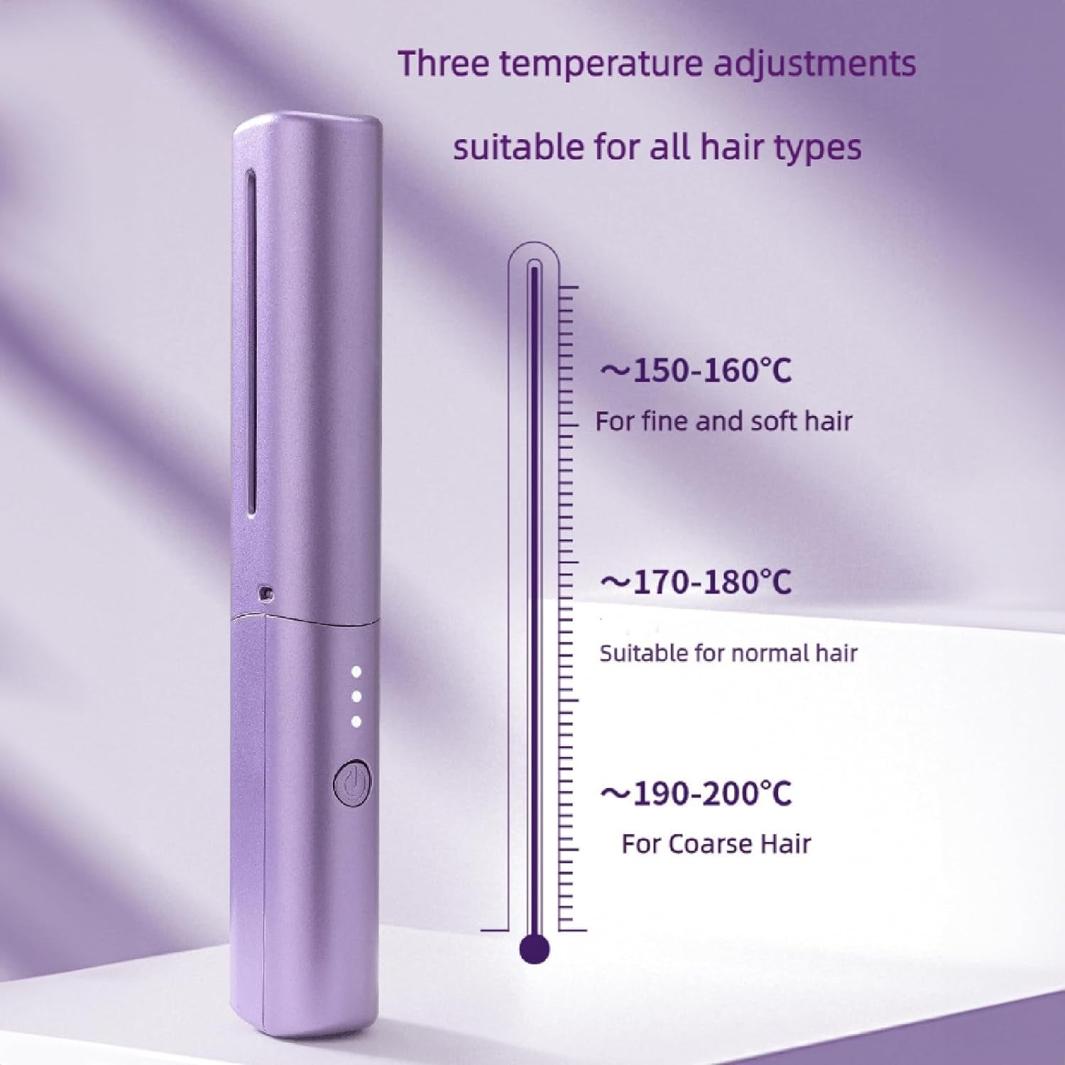 HeatComb™ - Uppladdningsbar 2-i-1 hårborste för plattång och locktång | 46% Rabatt