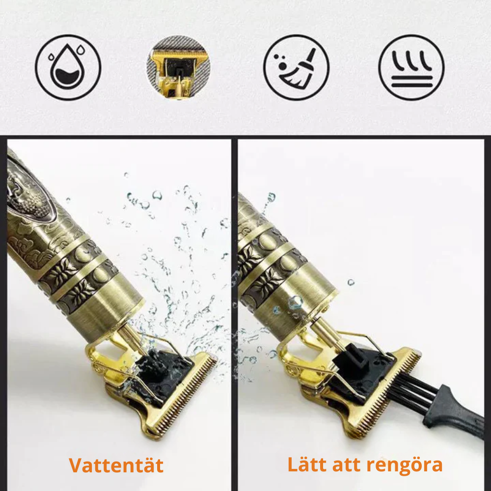 EngraveTrim™ - rutig USB-uppladdningsbar hårklippare | 1+1 GRATIS