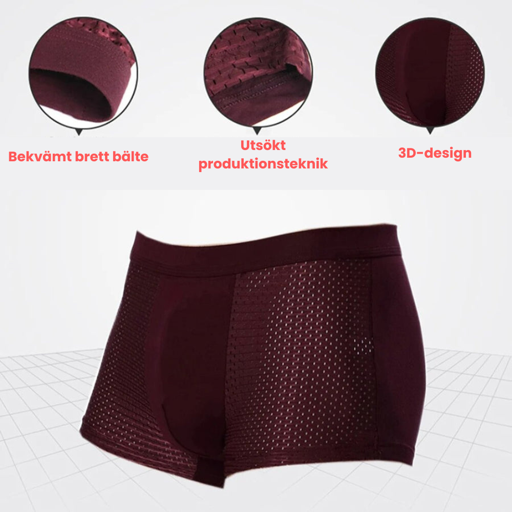 ZenFit™ - Boxerkalsonger i bambu och mikrofiber för män | 5+5 Gratis