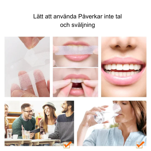 CrystalCanine™ - Tandblekningsstrips Tandkräm Gel | 14+14 GRATIS