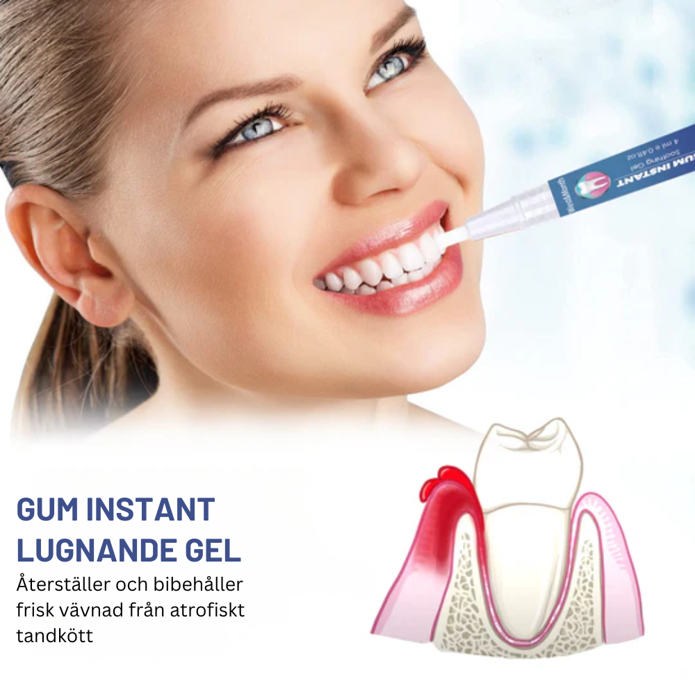 GumSoothe™ - Gum Relief Gel för parodontal behandling | 1+1 Gratis