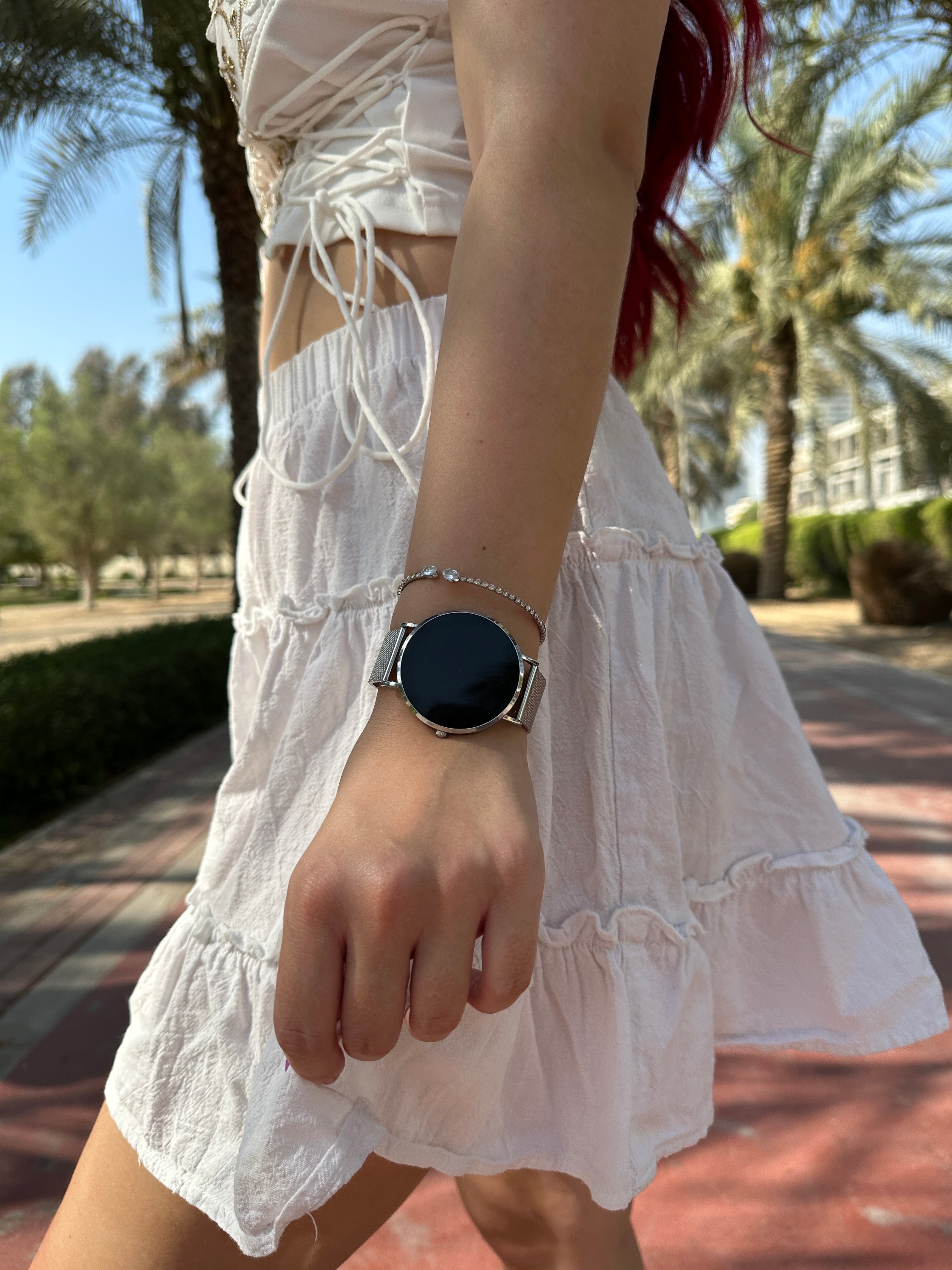 Pulse™ - Smartwatch Armband med pulsmätare för Android/iOS