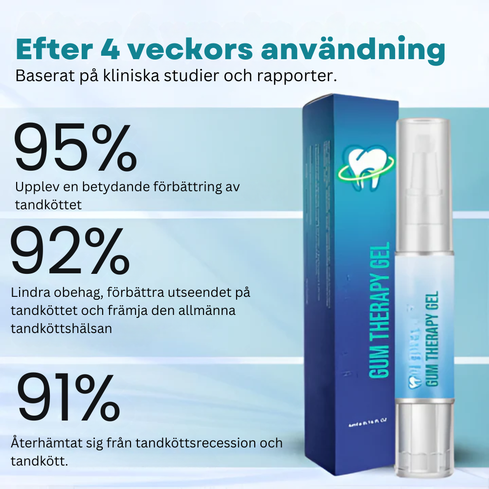 SmileGel™ - Återupptäck ditt leende med revolutionerande tandköttsbehandling | 1+1 Gratis