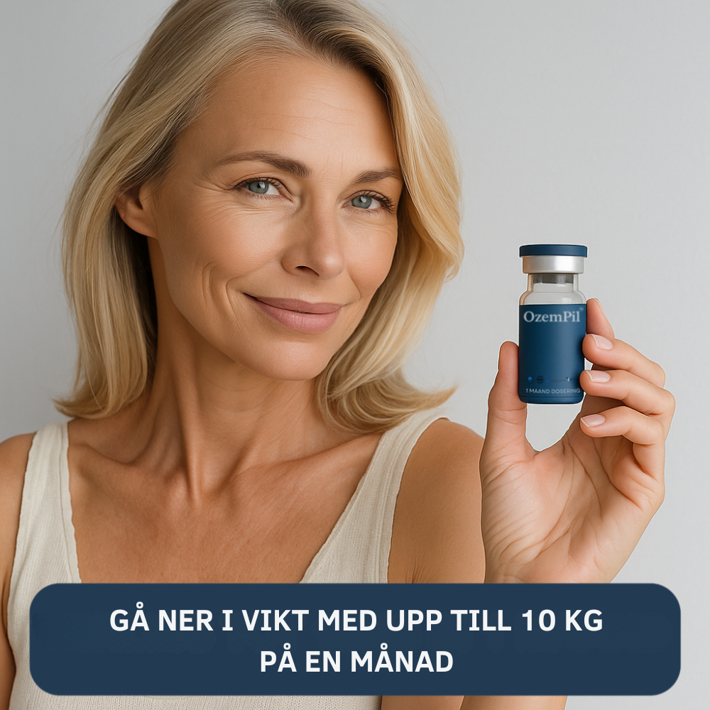 OzemPil™ - Den enda beprövade lösningen. Nu tillgänglig som piller, utan recept.