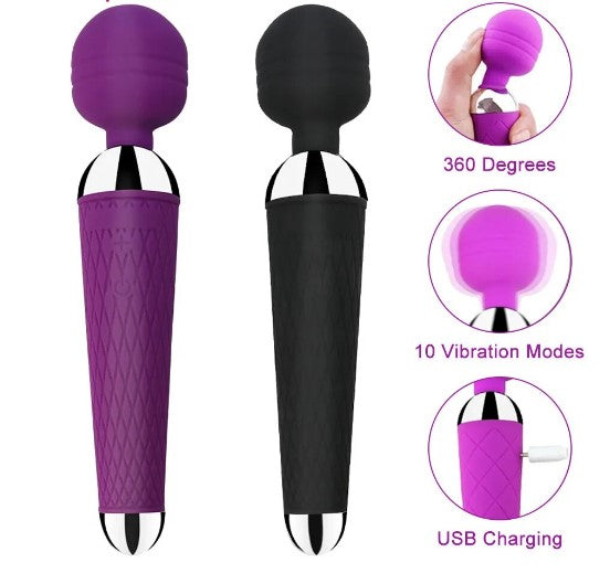 PleasurePulse™- Vibrator Magisk stav Klitorisstimulator för kvinnor | 31% Rabatt