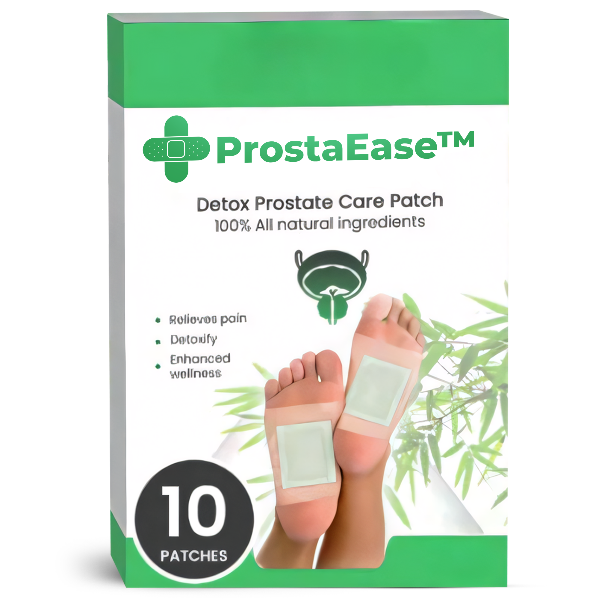 ProstaEase™ - Patch | Minskar prostatainflammation med 96,4% på 10 dagar