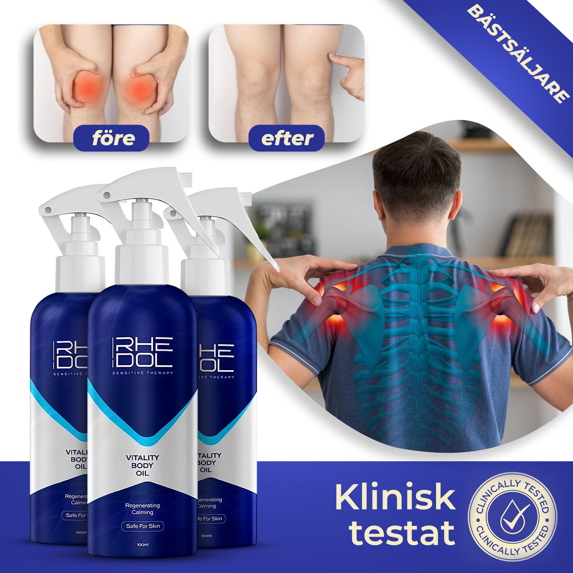 QuickRelief™ - Spray | Omedelbar ledvärk lättnad på sekunder, rör dig fritt igen!