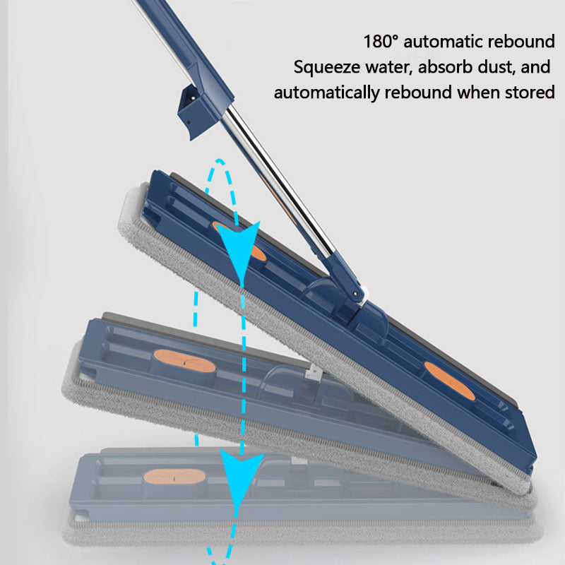 WideWipe™ - 360° roterande självringande mopp