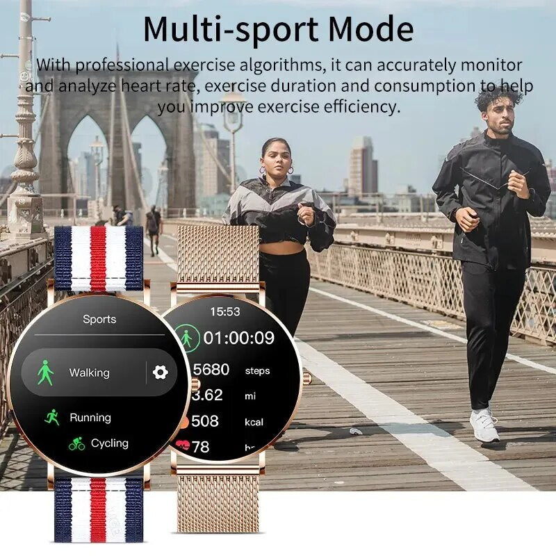 Pulse™ - Smartwatch Armband med pulsmätare för Android/iOS