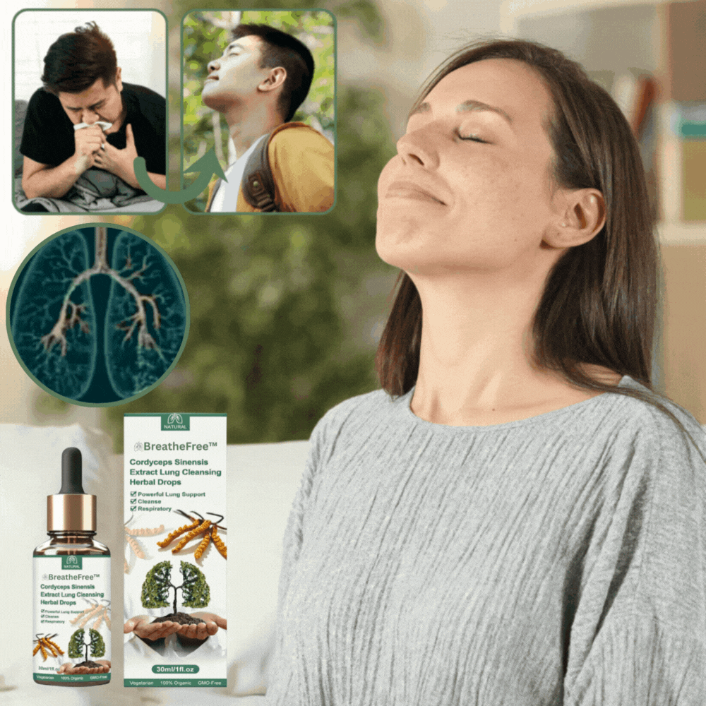 BreatheFree™ | Rensa dina lungor och andas fritt på 5 minuter!