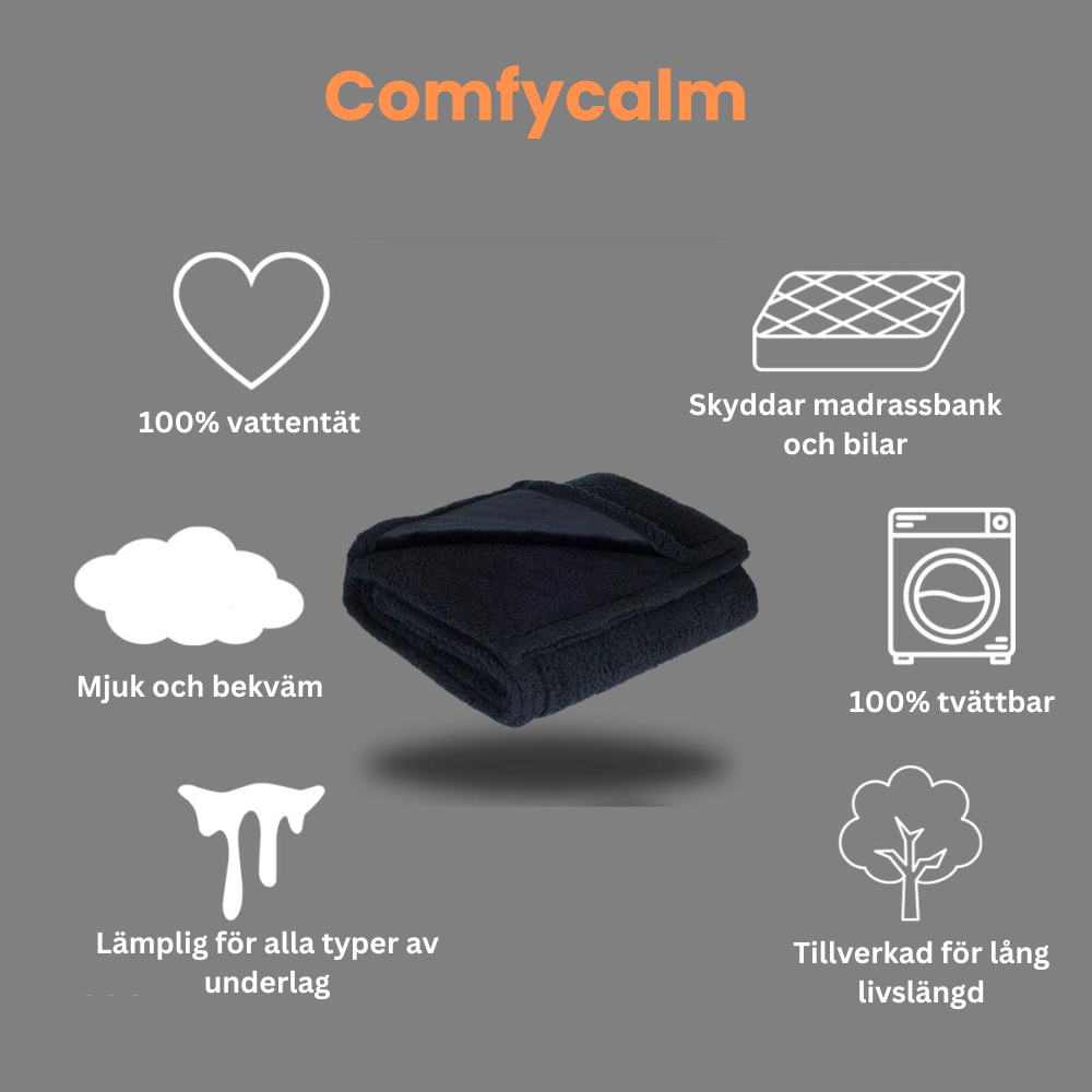 ComfyCalm™ - Ultimat avslappningsfilt för par