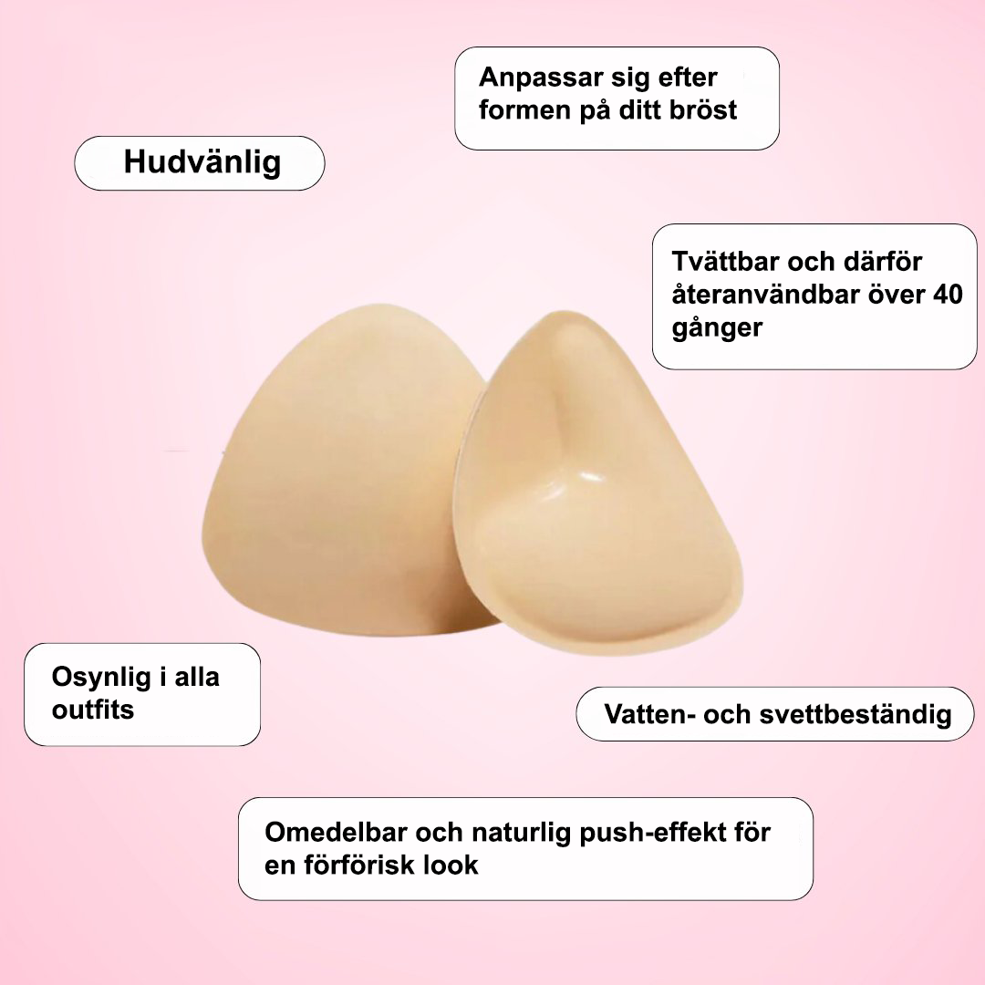 AuraAttach™ - Adhesive Push-Up Nipple Covers - Double-Sided | 1+1 Par gratis