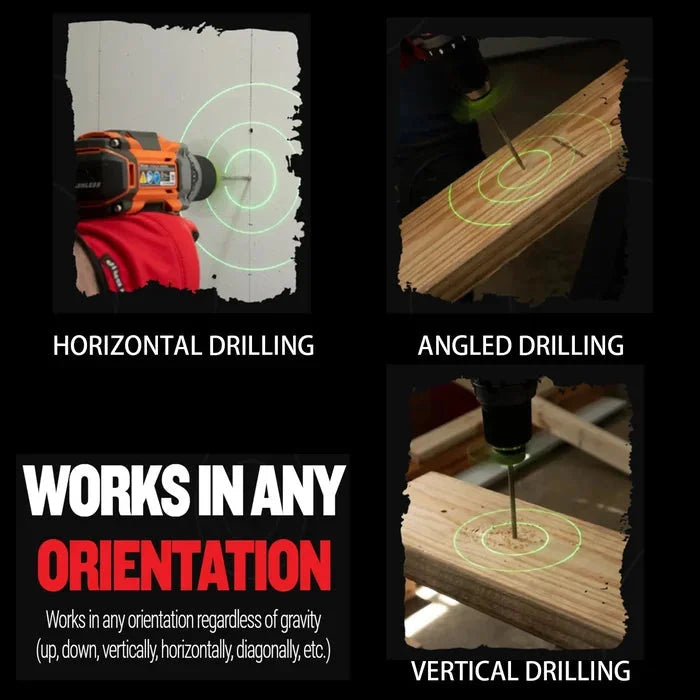 DrillBrite™ - ABS-hålpositioneringslampa för borrbits | 40% Rabatt