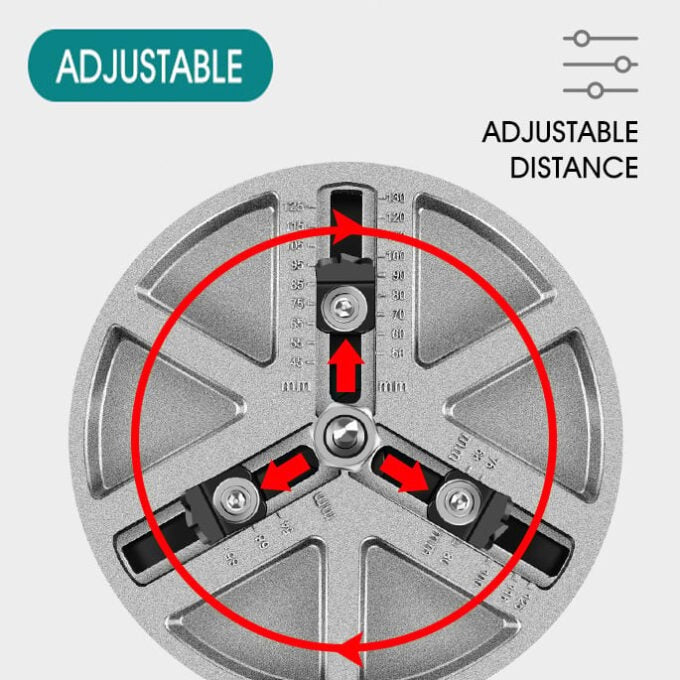 EasyHole™ - 45mm-130mm Justerbar hålsåg Handborrtillsats