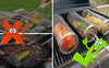 GrillEase™ - bärbar grillkorg i rostfritt stål för BBQ