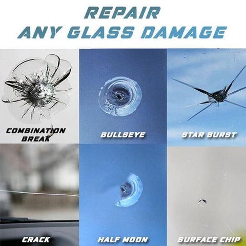 CrackMagic™ - Lösningar för att reparera sprucket glas | 1+2 Gratis