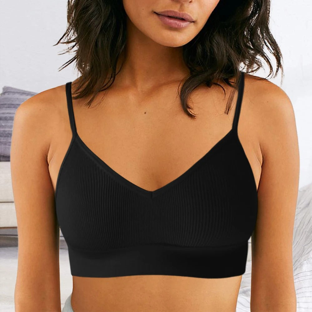 WrapChic™ - Spetsrem omlindad bröstkorg kvinnor plus storlek Crop Top | 45% Rabatt