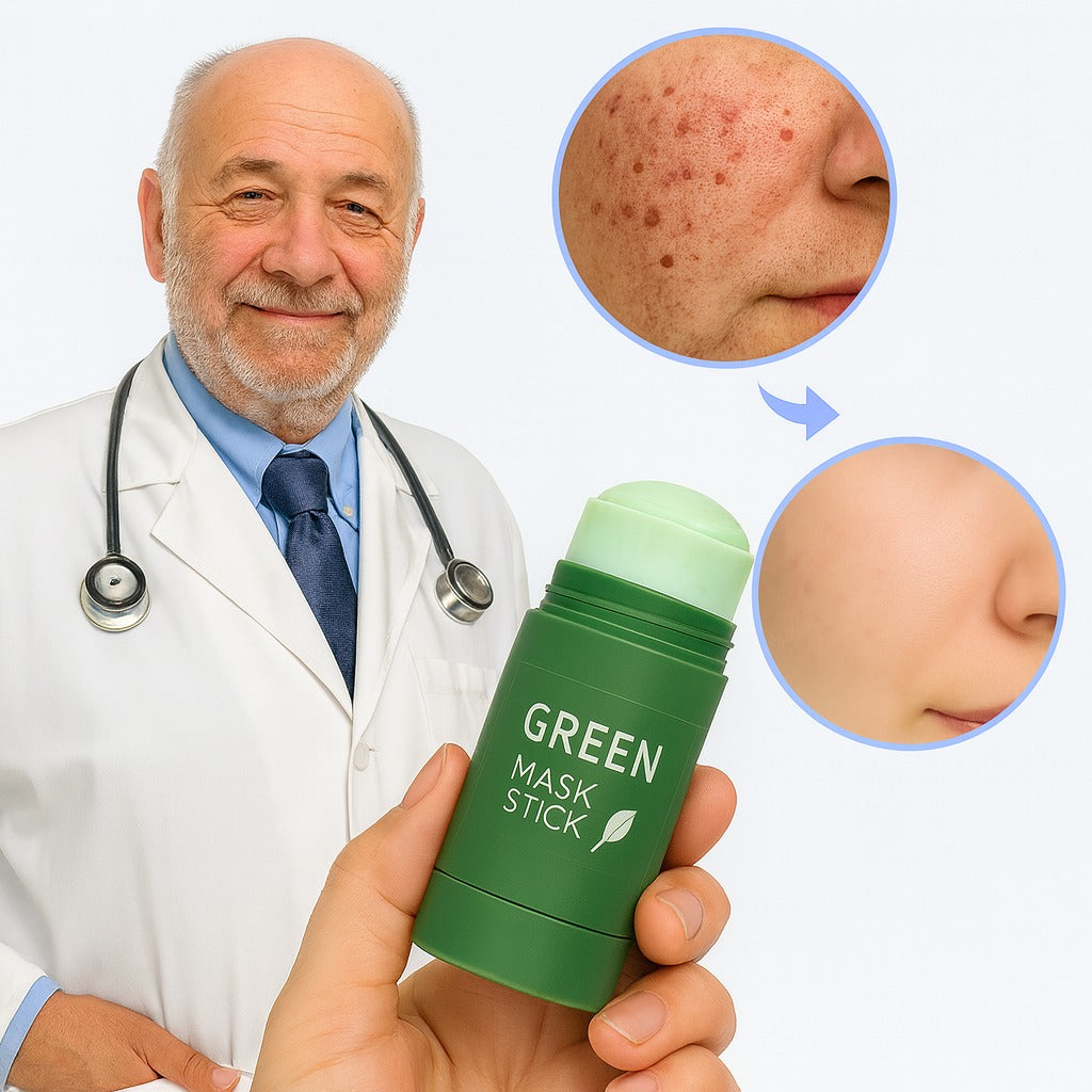 GreenMask™ Rengöringsstift | Eliminera blemmor och få en len hy på 5 dagar