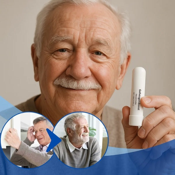 MemoryBoost™ -inhalator | Förbättra ditt minne med 94 % på bara 14 dagar!