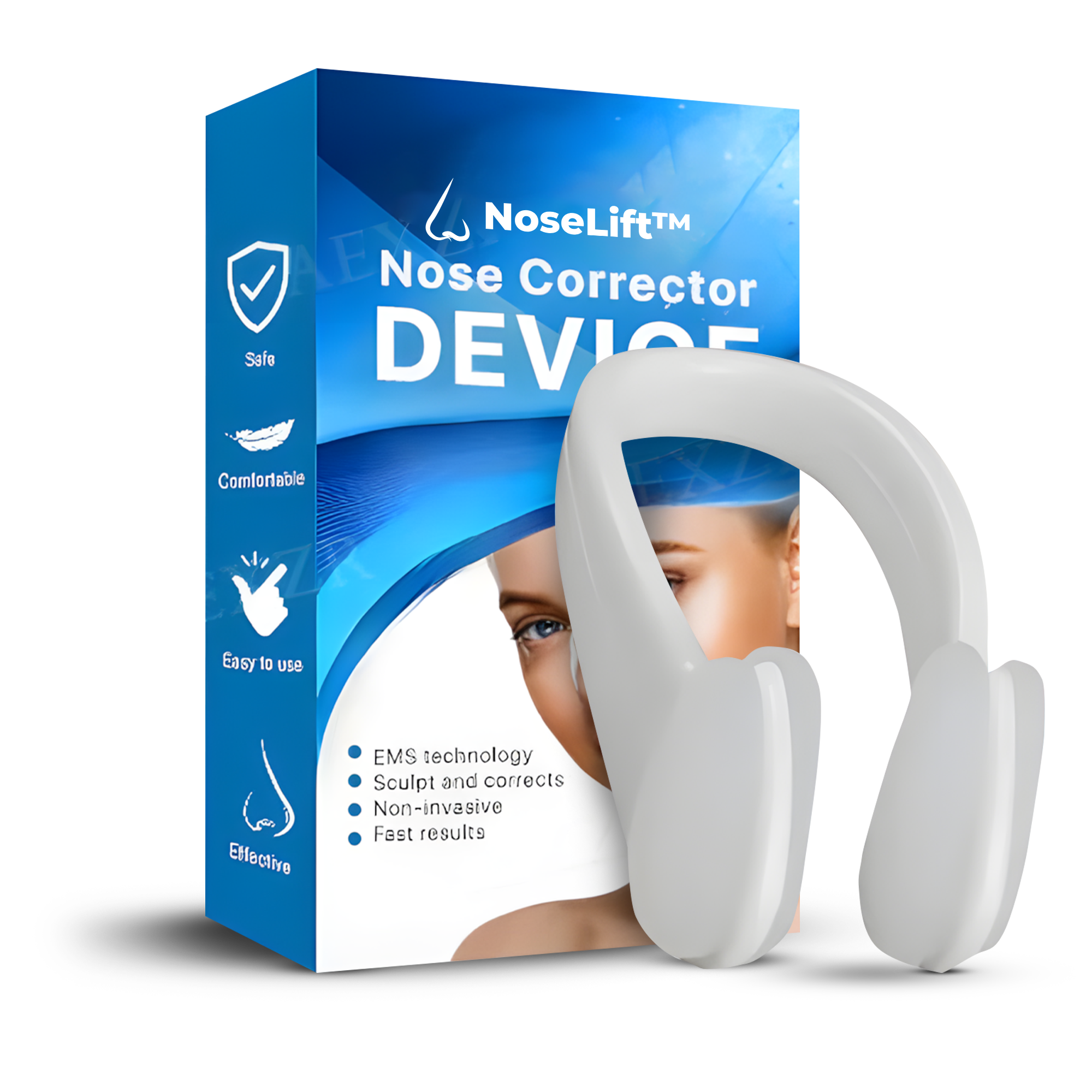 NoseLift™ - Nose Shaper | Hemligheten bakom en perfekt näsa – ingen operation!