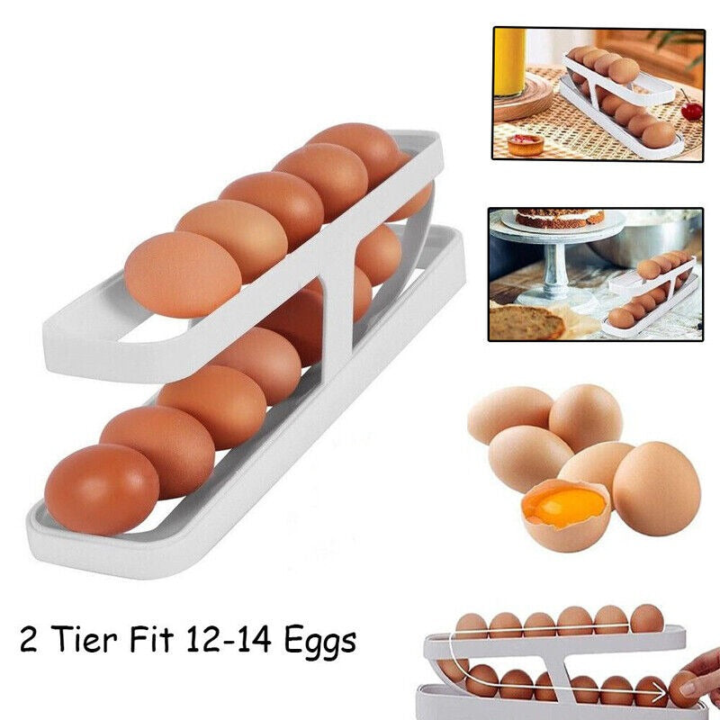 Eggstravagant™ - Automatisk rullande äggtrågsdispenser | 1+1 Gratis