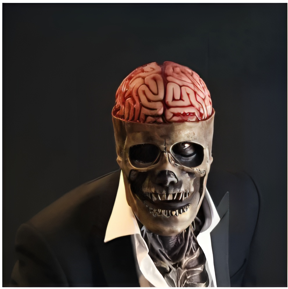 Mr. BrainSkull™ - Tidig rea på halloweenmasker! | 31% Rabatt