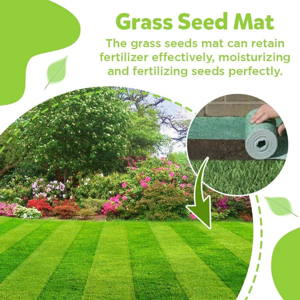 GrassMat™ - Gräsfrömatta | 1+1 Gratis