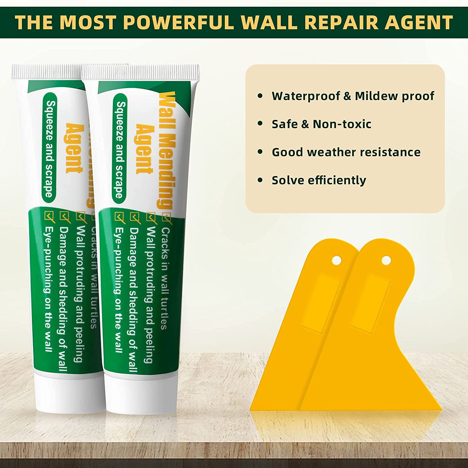 RepairPaste™ - Reparationsmedel för väggar
