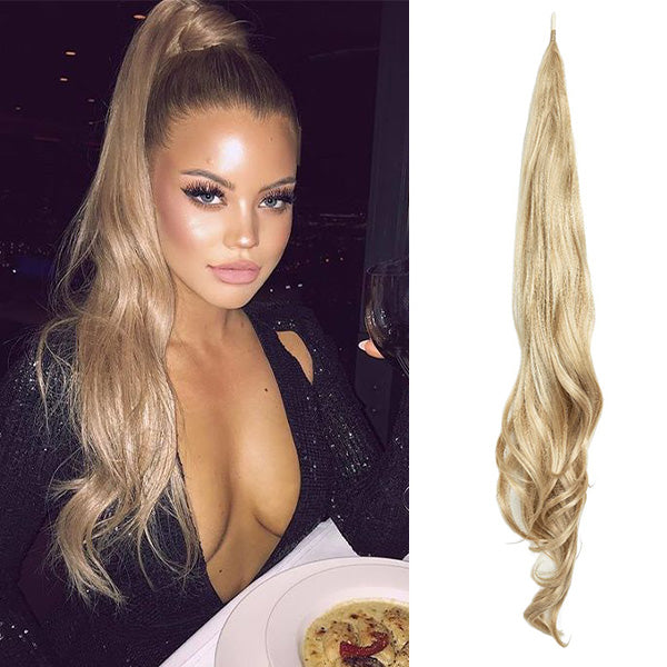 Rapunzel™ - 80 cm hästsvans hårförlängning | 1+1 Gratis
