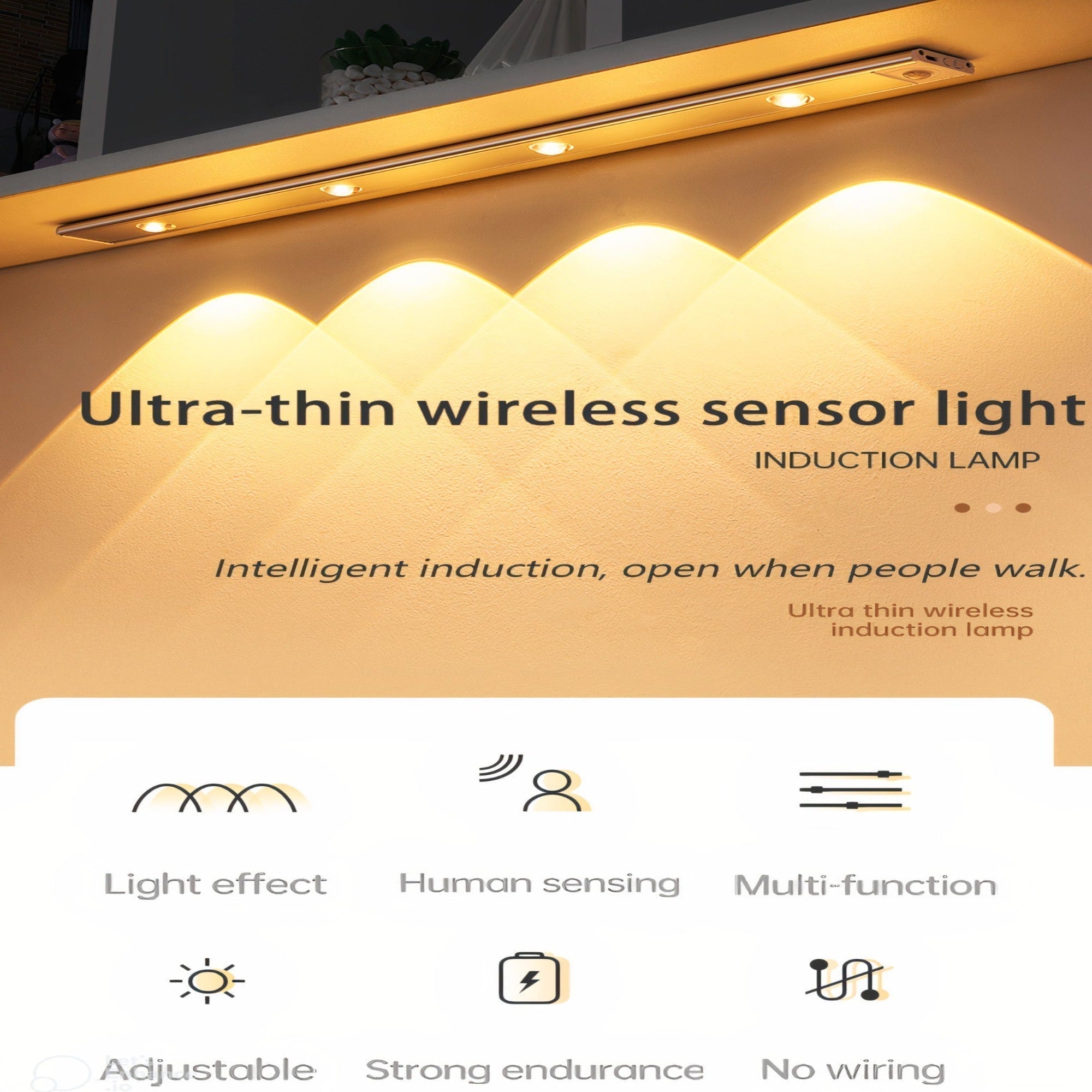 Luminous™ - LED skåpbelysning med rörelsesensor | 1+1 Gratis